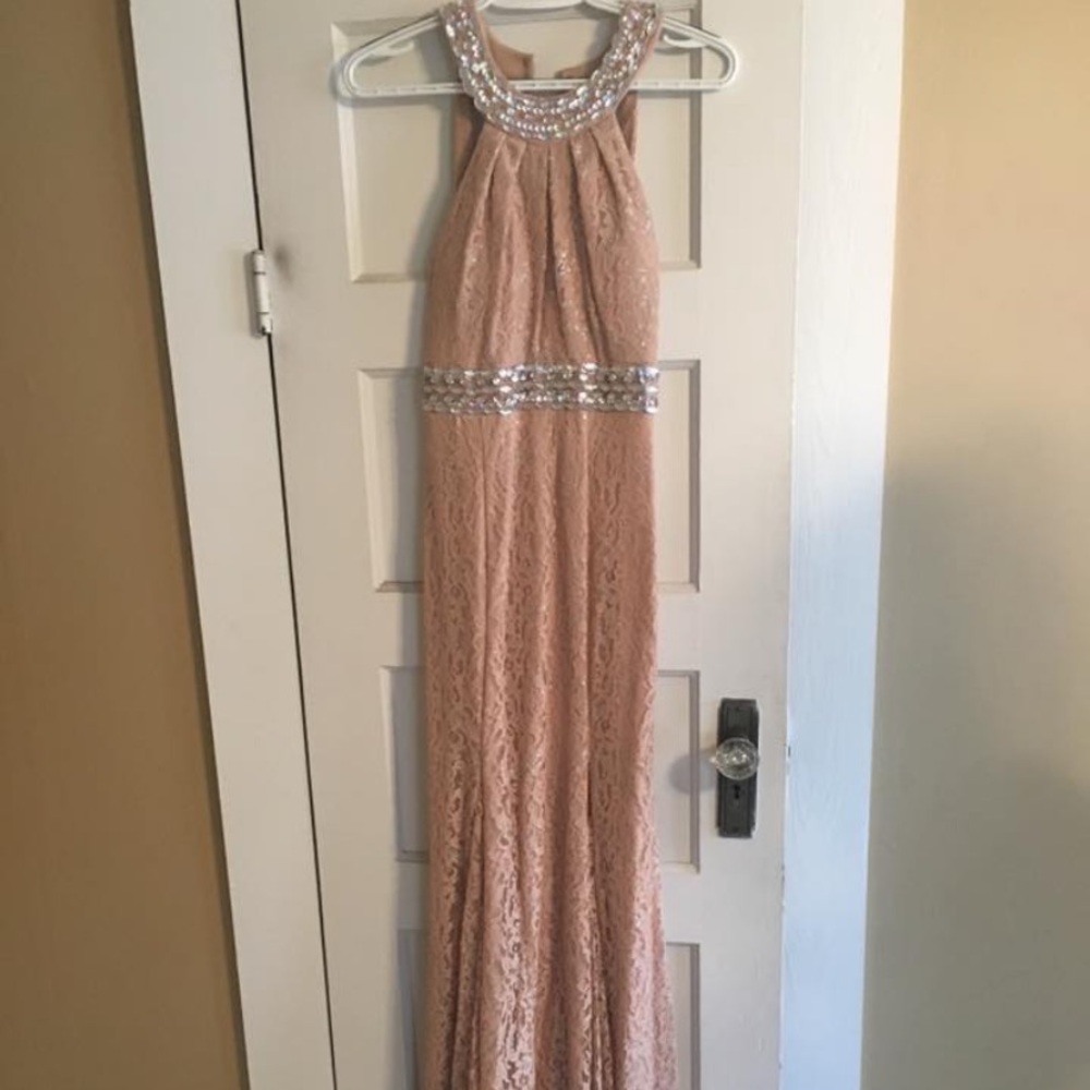 Champagne Prom Dress